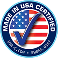 Made In USA Certified seal