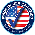 Made In USA Certified seal