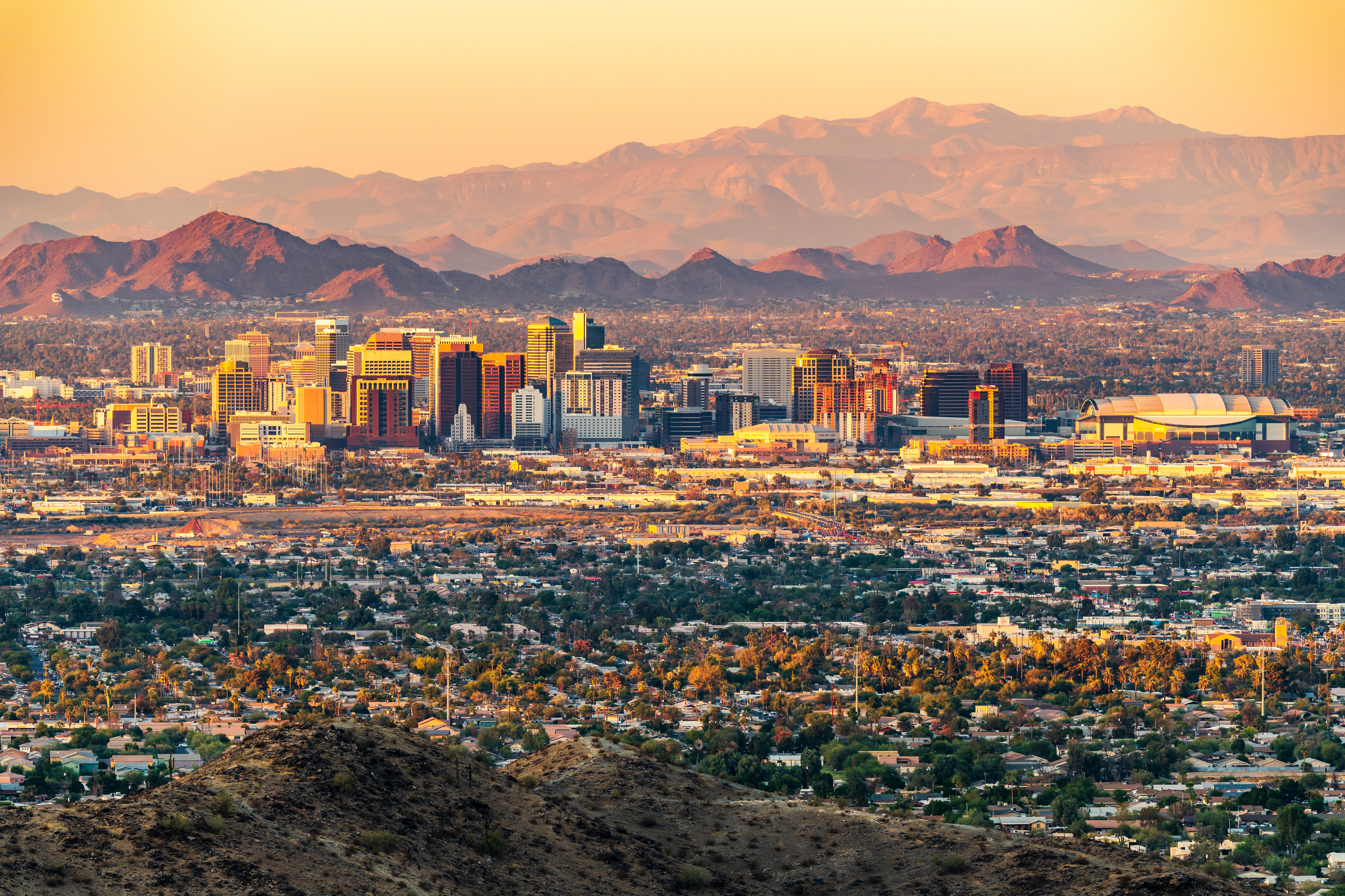 Phoenix, Arizona skyline Phoenix, Arizona skyline