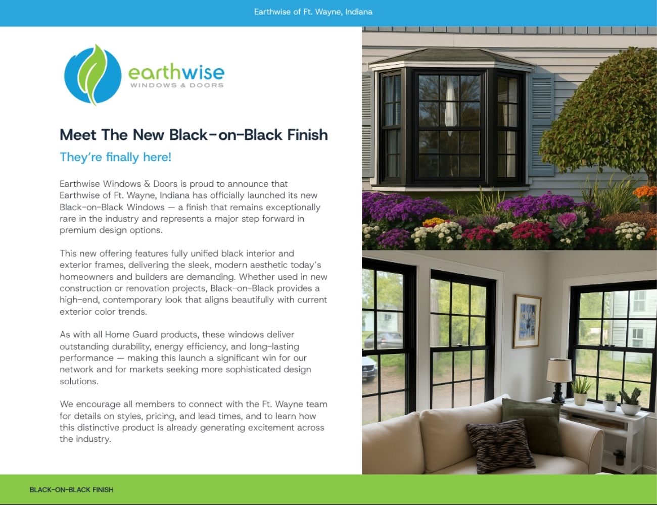 EWIN Black on black finish