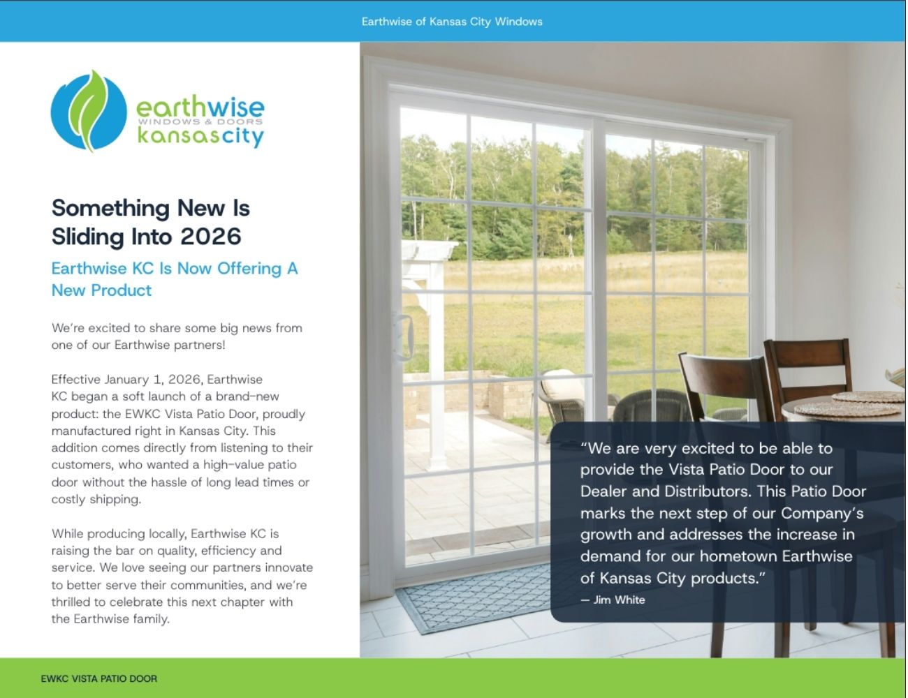 Earthwise of KC - Vista Patio Doors